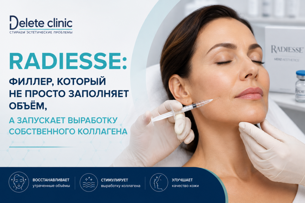 Radiesse: филлер, который не просто заполняет объём, а запускает выработку собственного коллагена