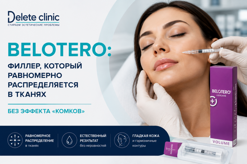 Belotero: филлер, который равномерно распределяется в тканях без эффекта «комков»