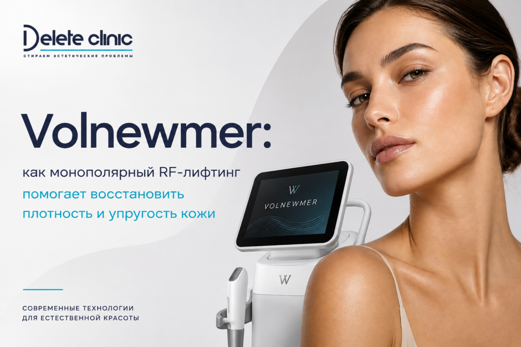Volnewmer: как монополярный RF-лифтинг помогает восстановить плотность и упругость кожи