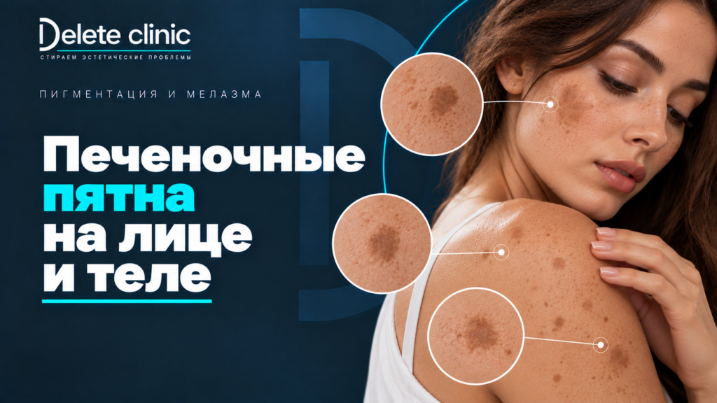 Печеночные пятна на лице и теле