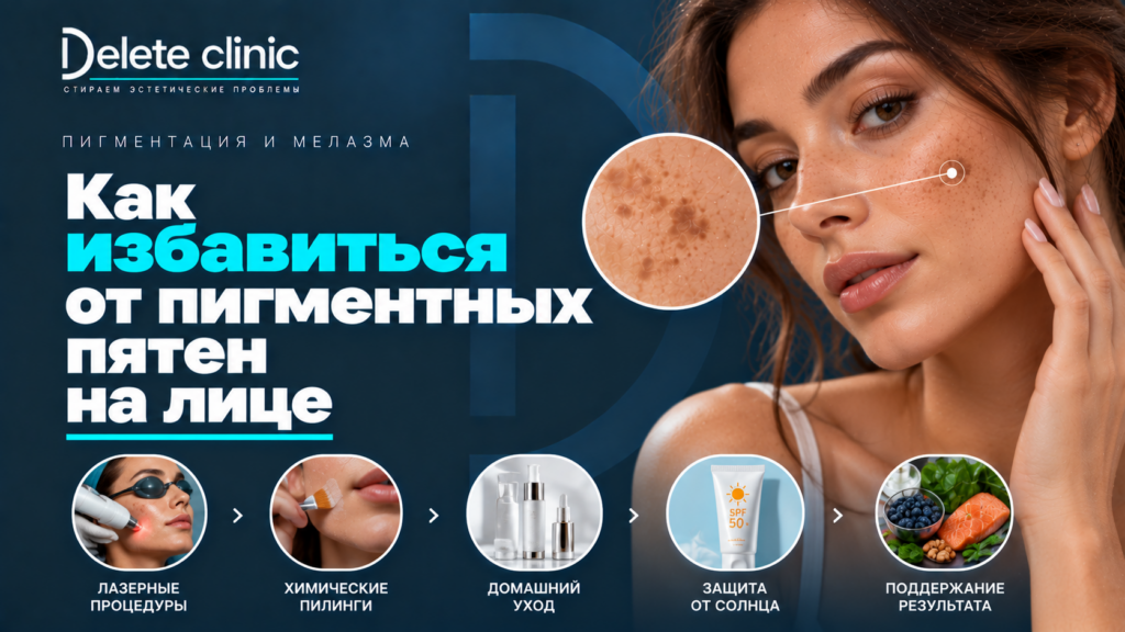 Как избавиться от пигментных пятен на лице