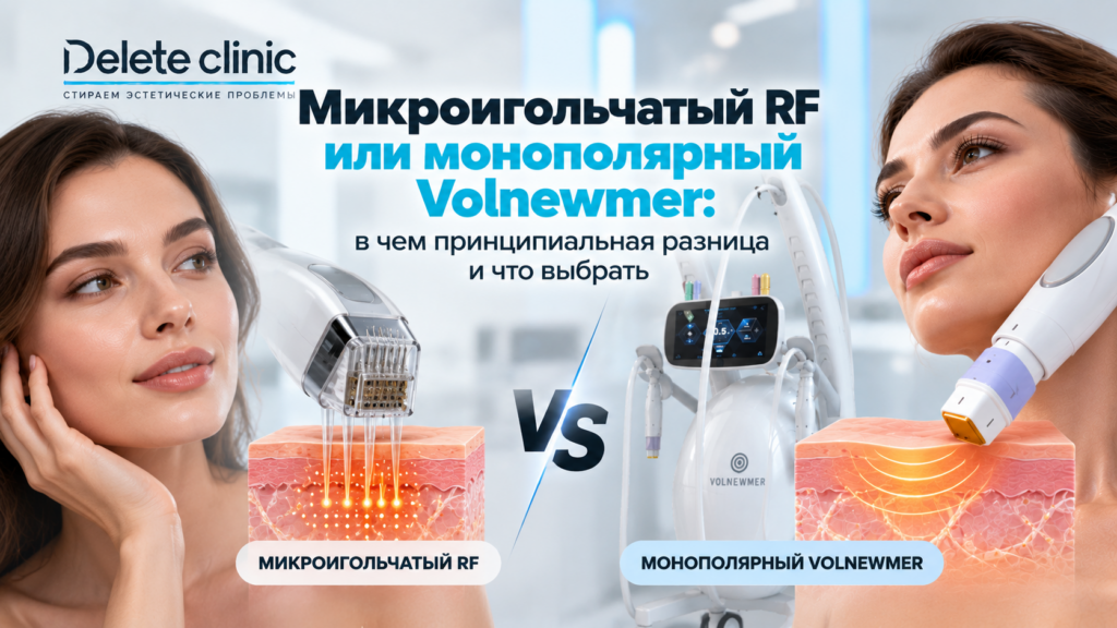 Микроигольчатый RF или монополярный Volnewmer: в чем принципиальная разница и что выбрать