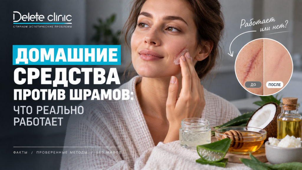 Домашние средства против шрамов: что реально работает