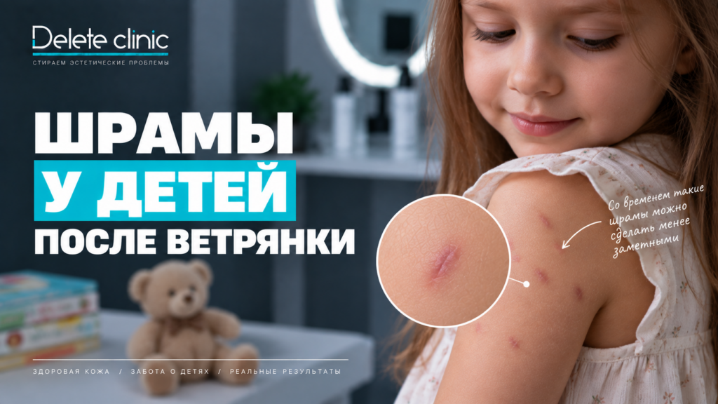 Шрамы у детей после ветрянки