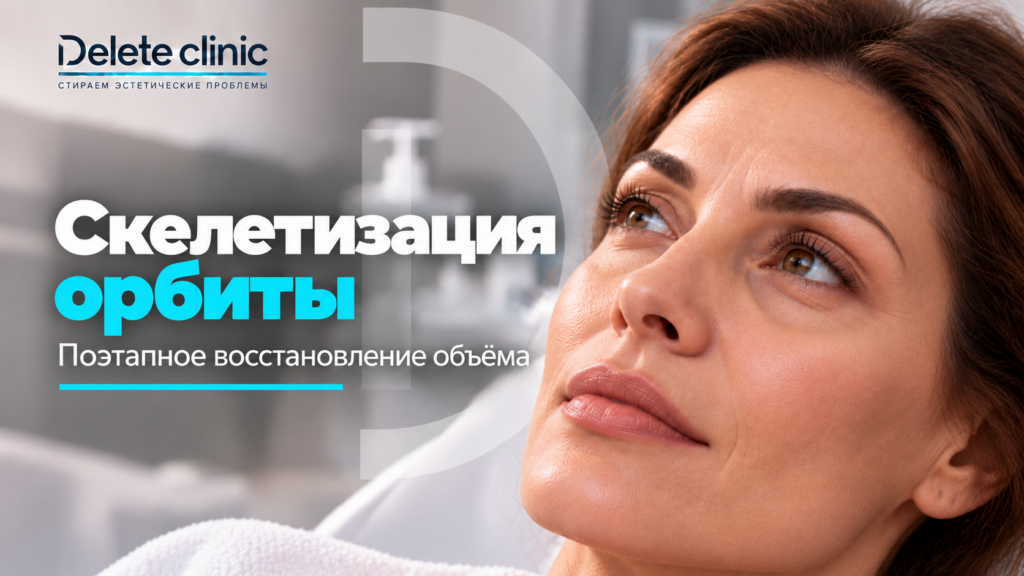 Скелетизация орбиты: тяжелая стадия западения и поэтапная коррекция