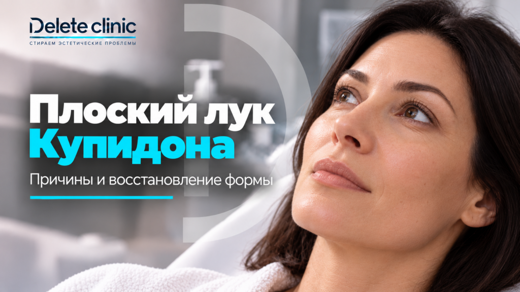 Плоский лук Купидона: почему изгиб верхней губы сглаживается и как восстановить форму