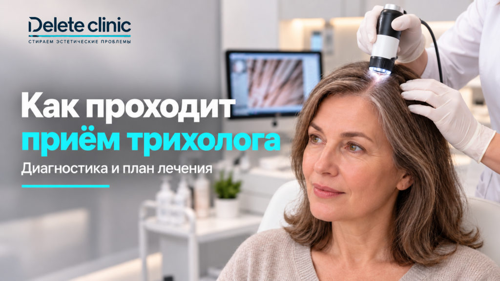 Как проходит прием трихолога: диагностика, анализы и план лечения