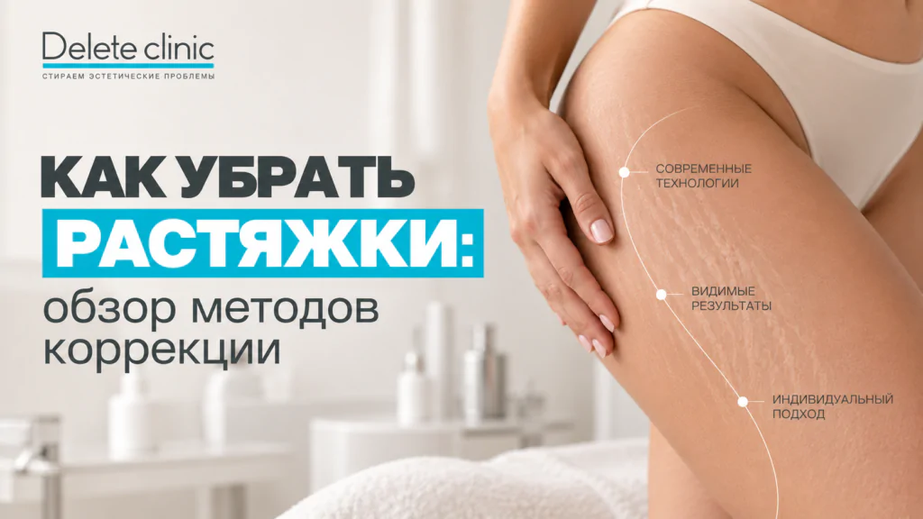 Как убрать растяжки: обзор методов коррекции