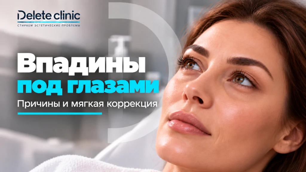 Впадины под глазами: почему западает подглазничная зона и что с этим делать